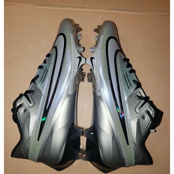 NIKE VAPOR EDGE ELITE 360 2 FOOTBALL CLEATS SILVER MEN\'S SIZES NEW main image 15
